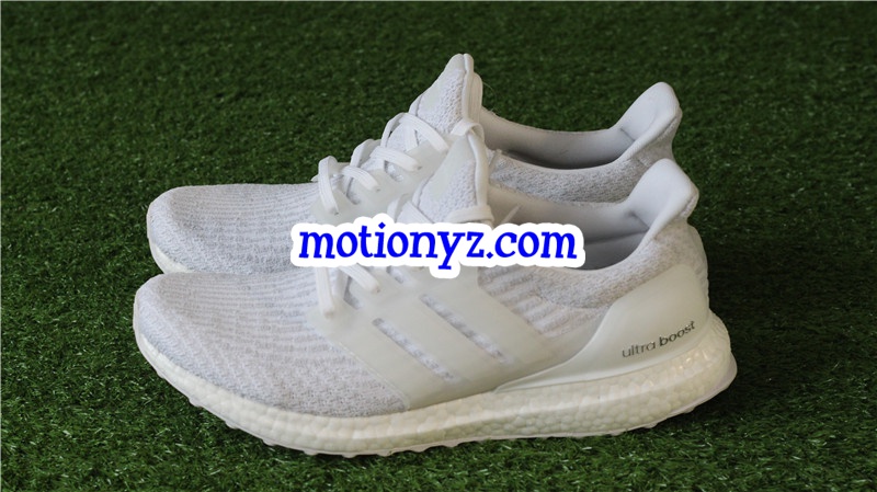 Adidas Ultra Boost 3.0 Triple White Real Boost